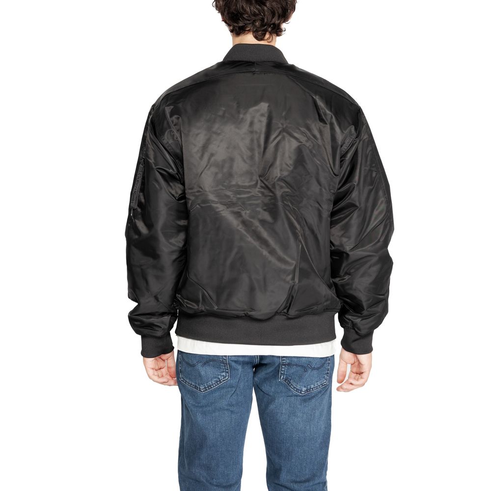 Black Polyamide Jackets & Coat