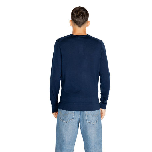 Blue Recycled Wool Sweatshirt