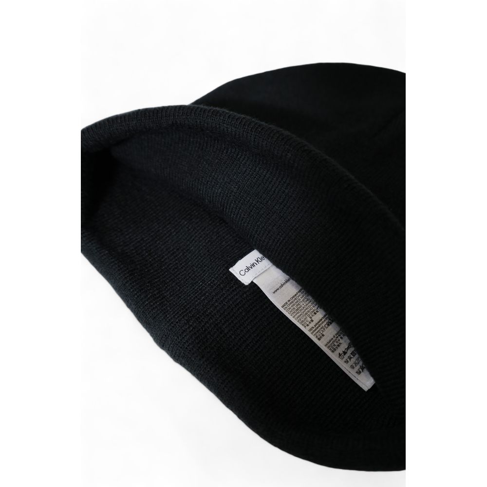 Black Recycled Polyester Cap (Baseball Hat)