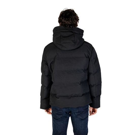 Black Polyamide Jackets & Coat