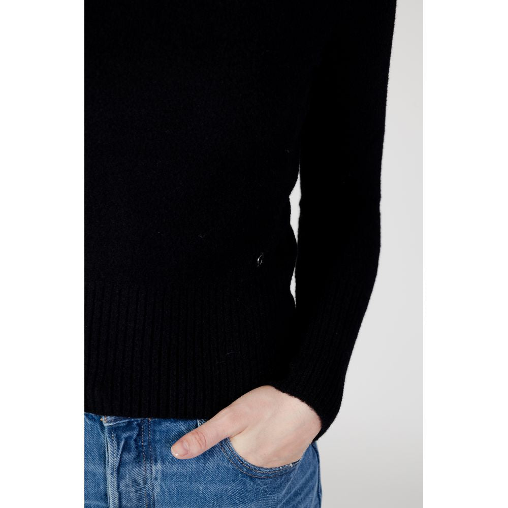 Black Polyamide Turtleneck