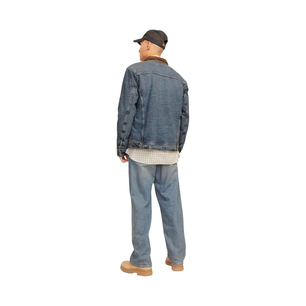 Blue Cotton Jackets & Coat