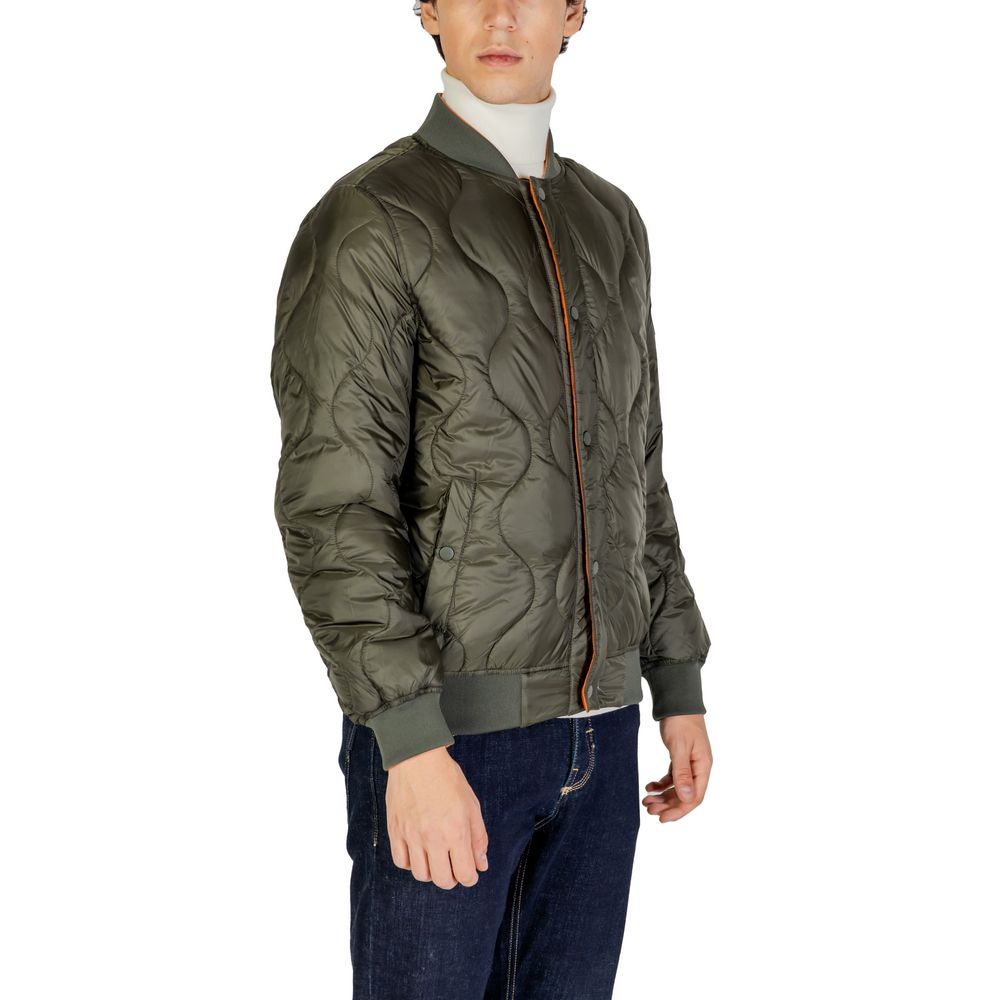 Green Polyamide Jackets & Coat