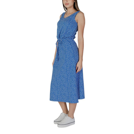 White Cotton Long Dress