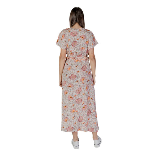 Multicolor Cotton Long Dress