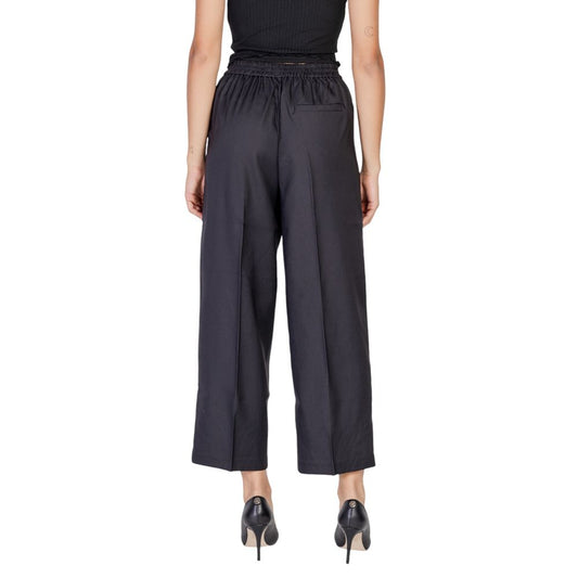 Black Polyester Pant