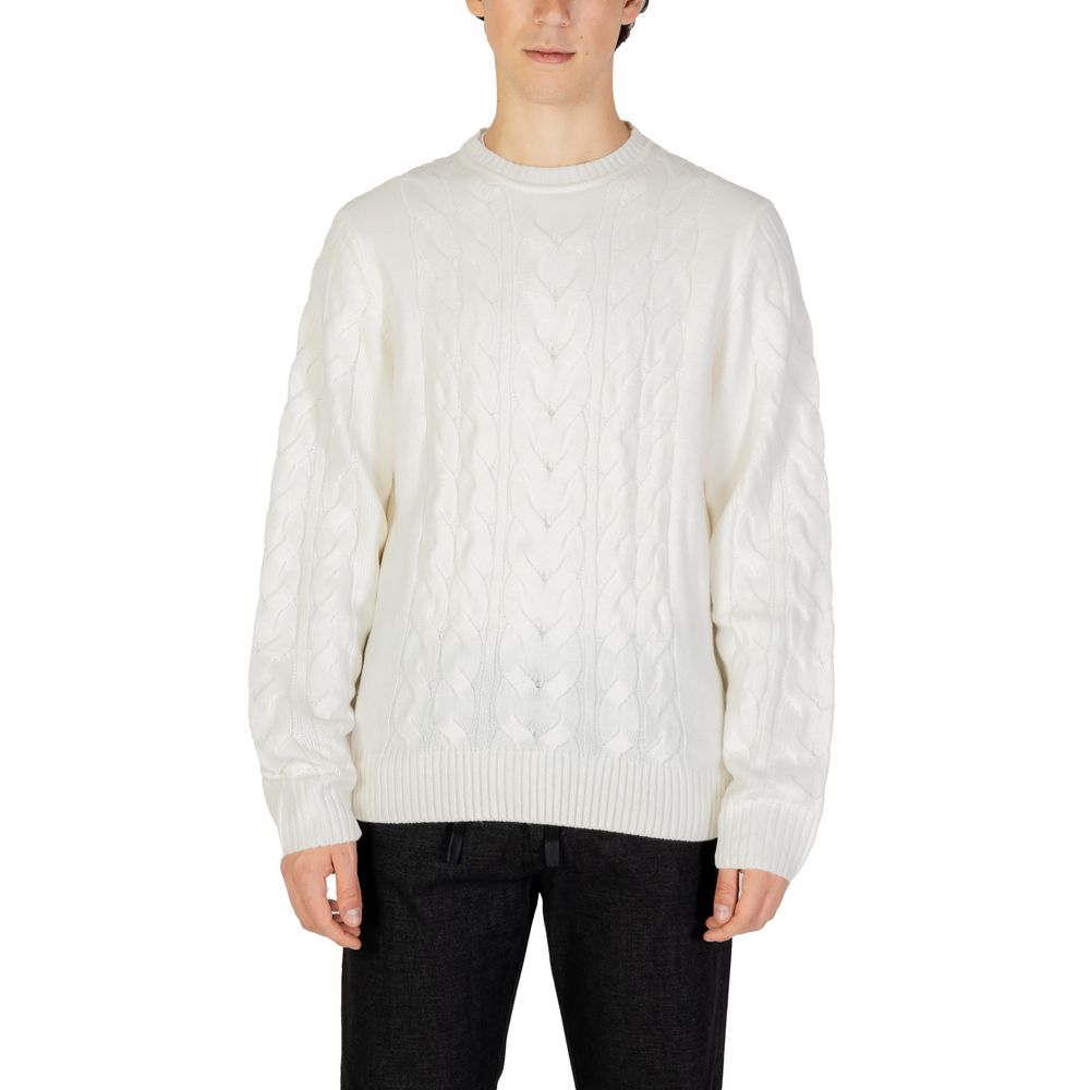 White Marabou Sweater