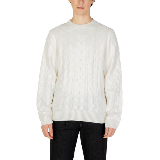 White Marabou Sweater