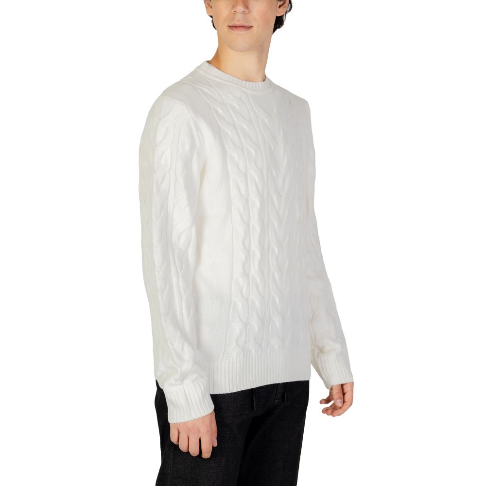 White Marabou Sweater