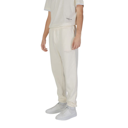 Cream Cotton Joggers (Workout Pants)