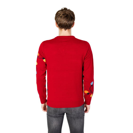 Red Marabou Sweatshirt
