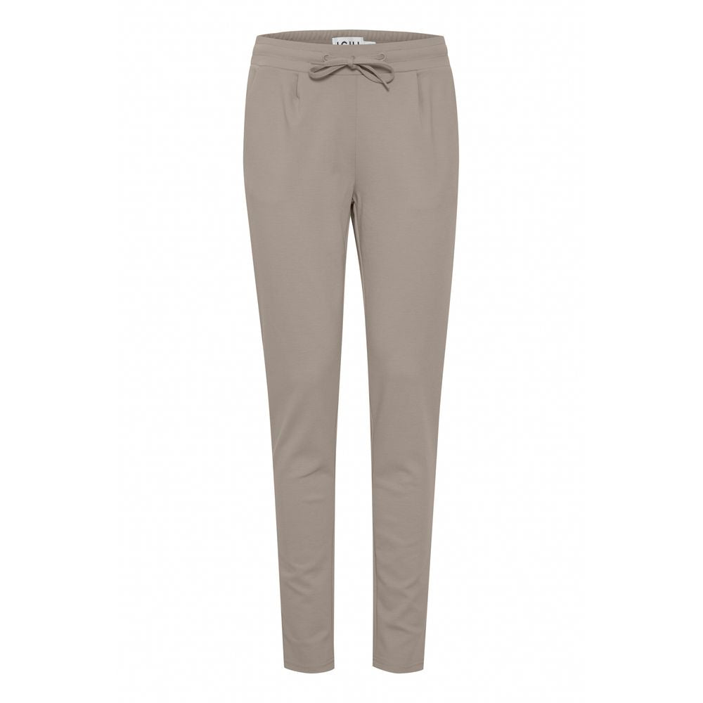 Gray Polyester Pant