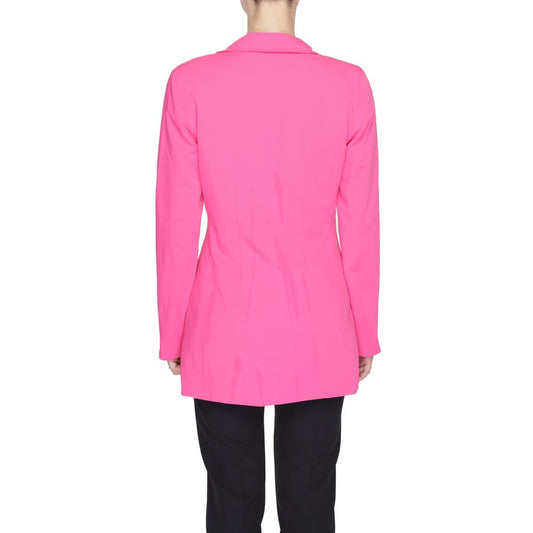 Pink Polyester Blazer