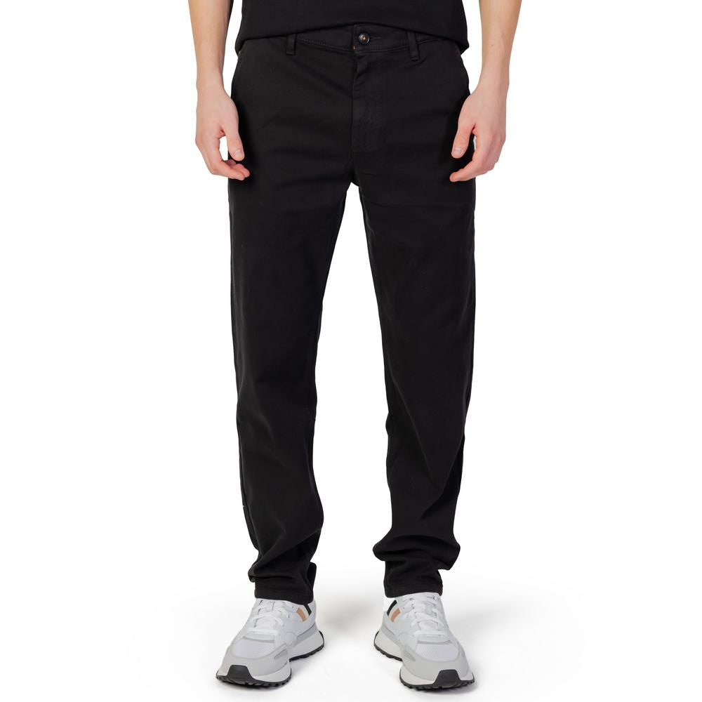 Black Cotton Pant