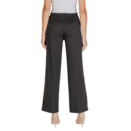Black Polyester Pant