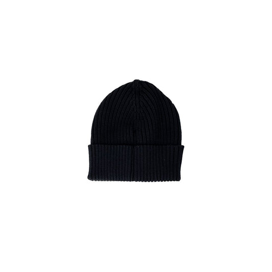 Black Wool Cap (Baseball Hat)