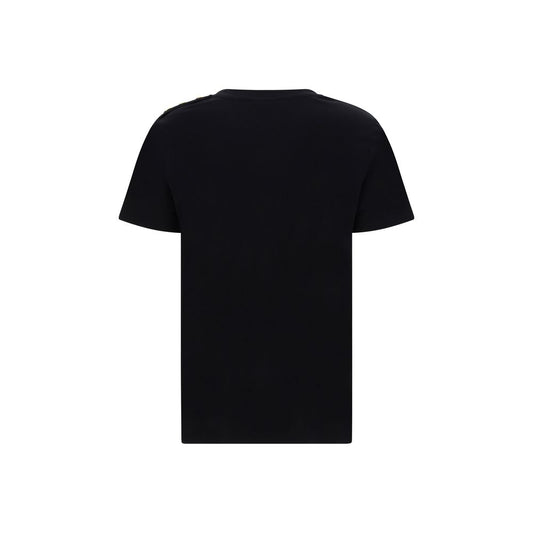 Black Cotton T-Shirt