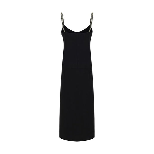 Black Polyester Casual Dress