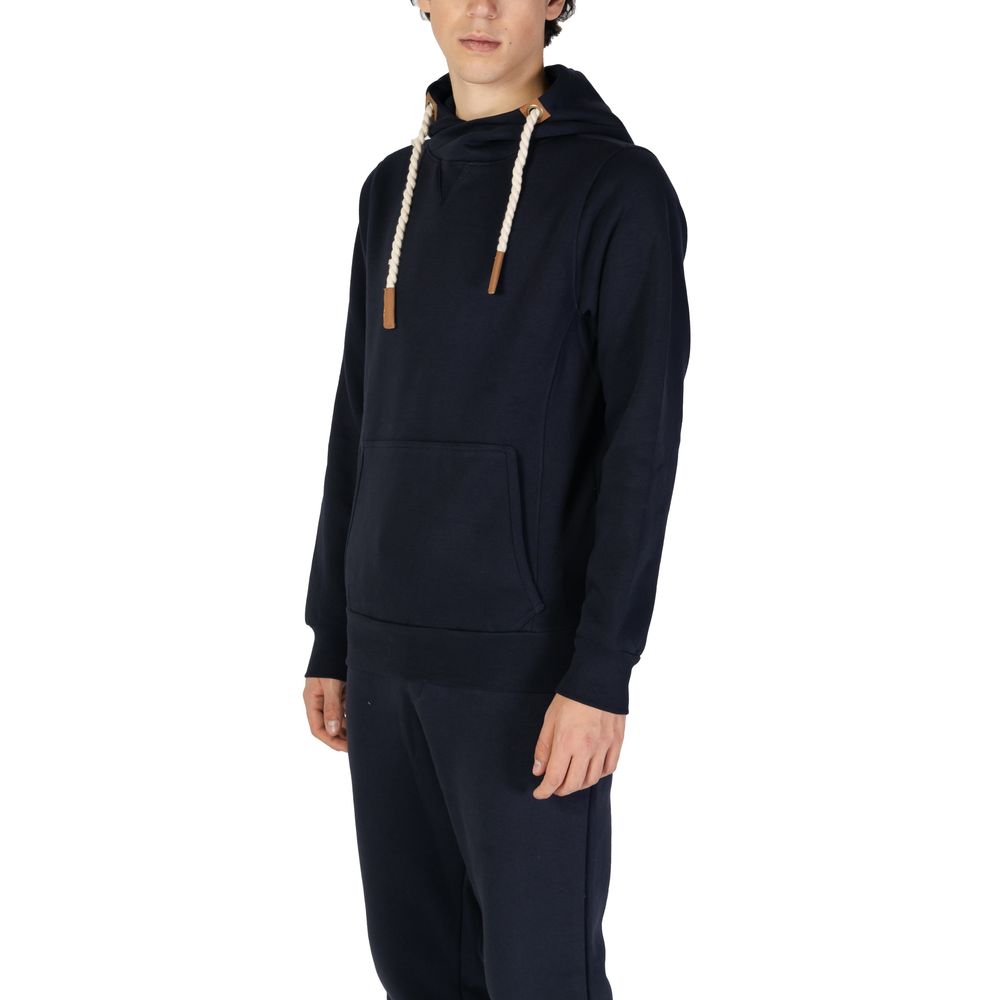 Blue Cotton Hoodie
