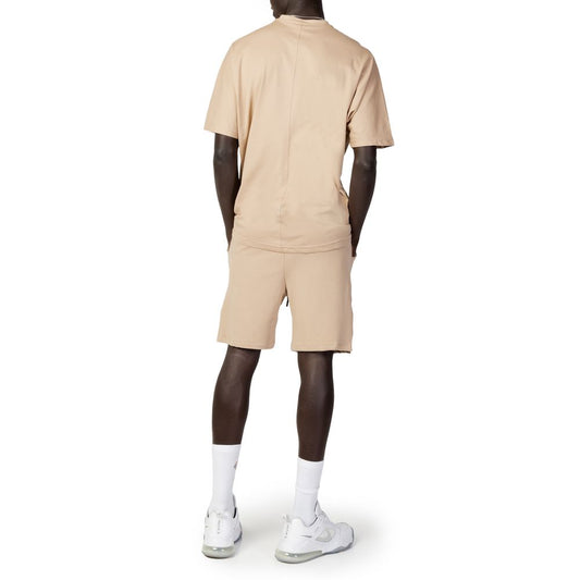 Beige Cotton False