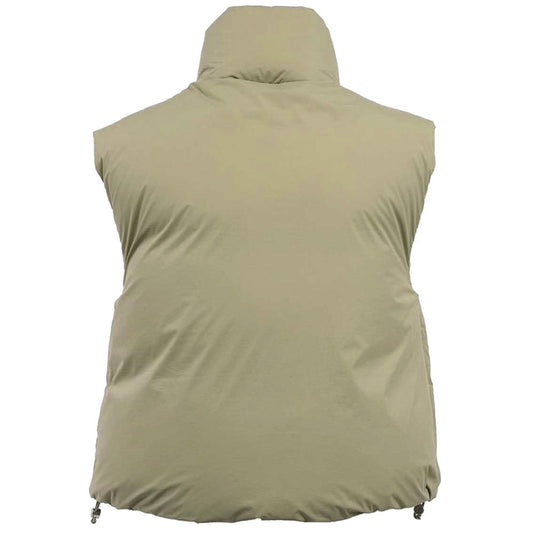 Green Nylon Women Vest
