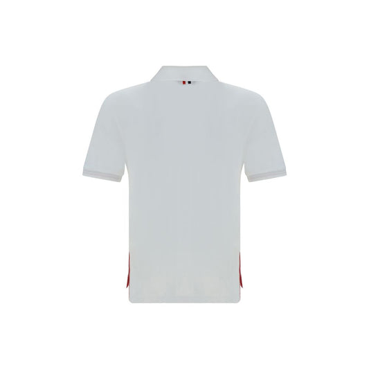 White Cotton Polo Shirt