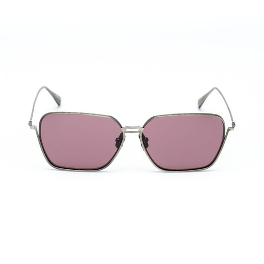 Gray Stainless Steel Sunglasses