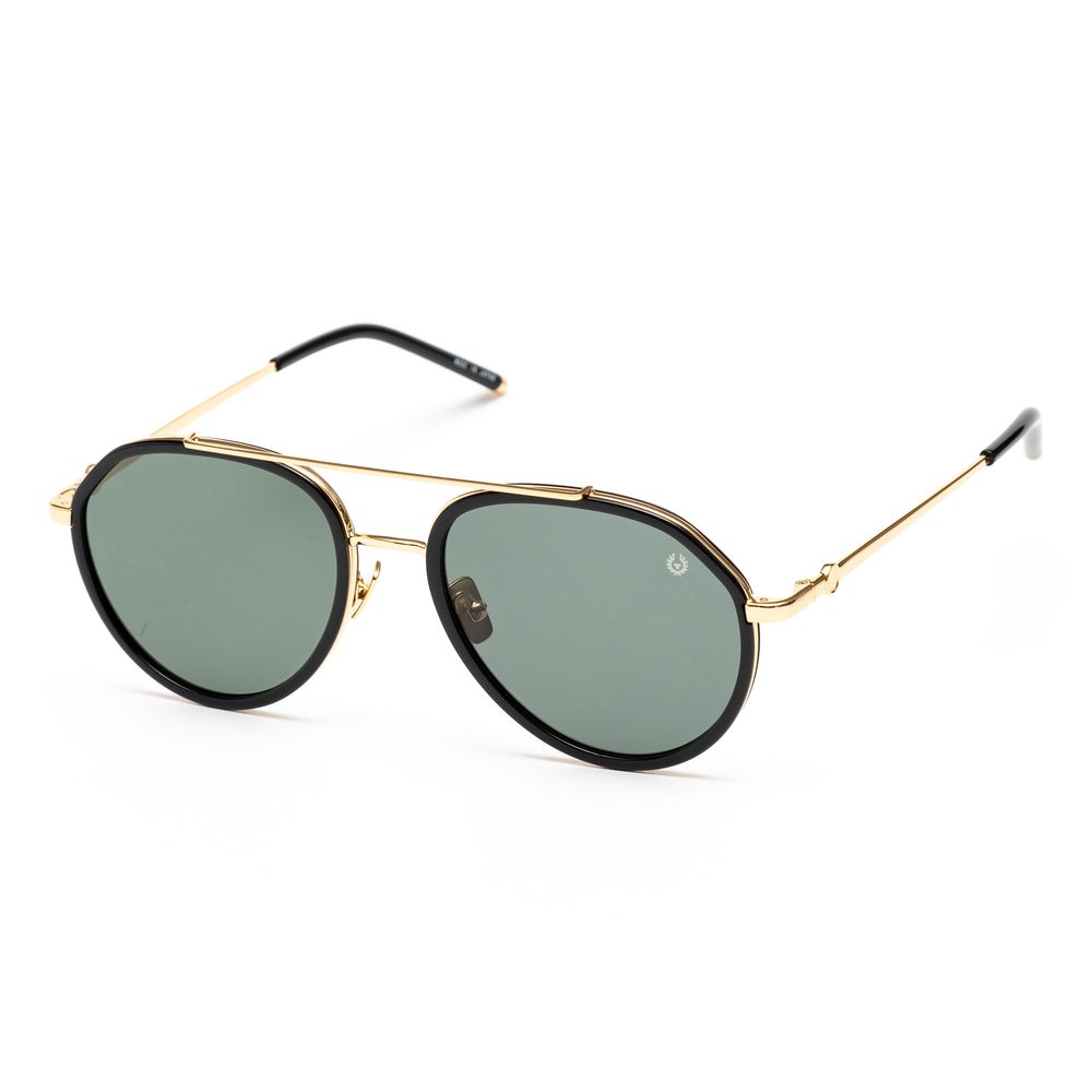 Gold Stainless Steel Stainless Steel Sunglasses