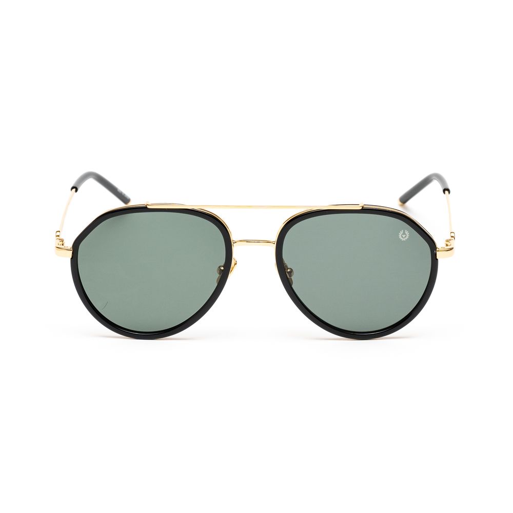 Gold Stainless Steel Stainless Steel Sunglasses