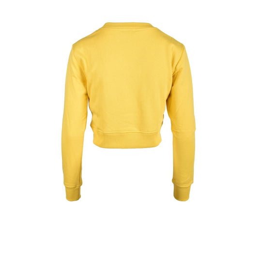 Yellow Cotton Sweatshirt