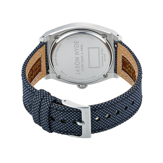 Blue Polycarbonate Dress Watch