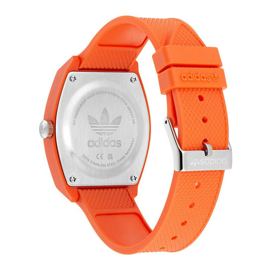 Orange Synthetic Sport Watch