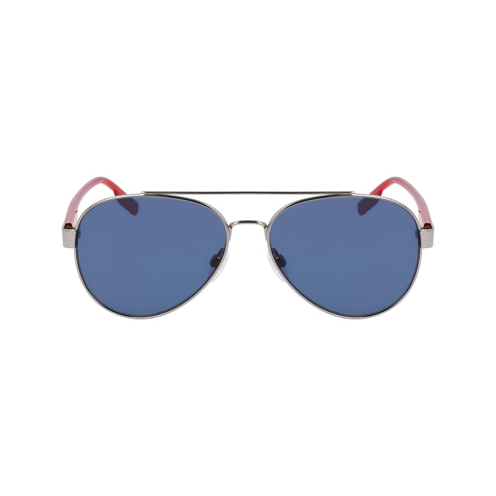 Gray Metal Sunglasses