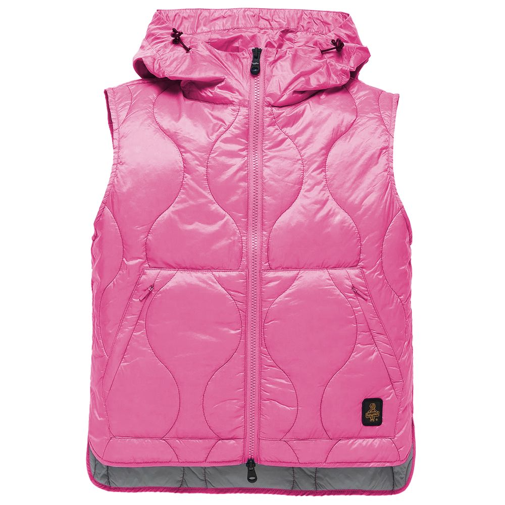 Fuchsia Polyamide Women Vest