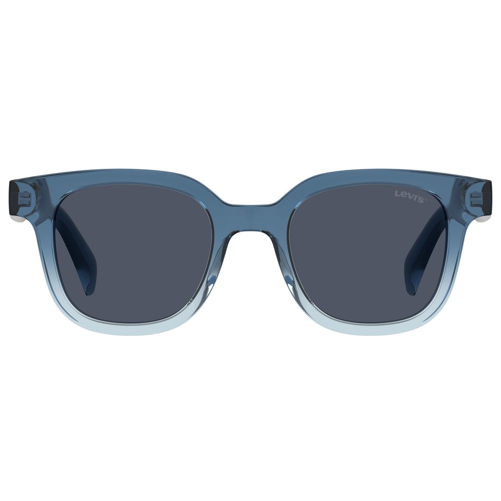 Blue Polyamide Polyamide Sunglasses
