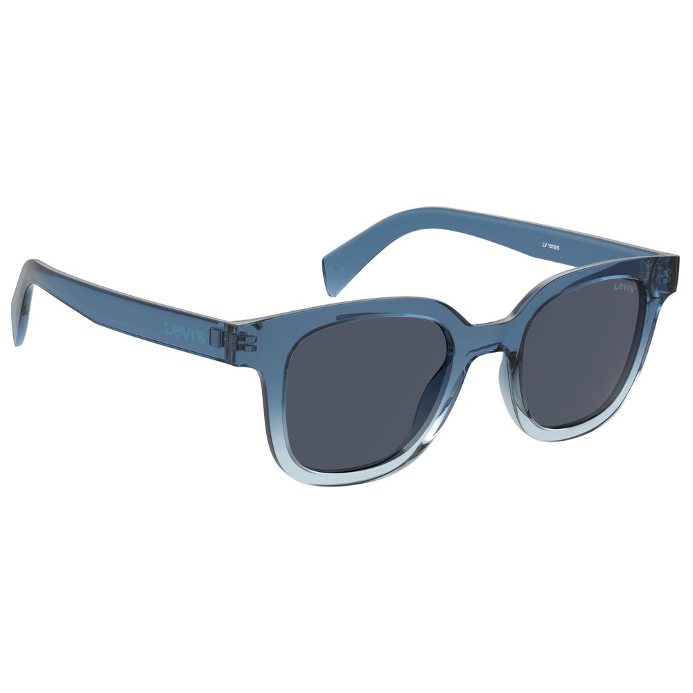 Blue Polyamide Polyamide Sunglasses