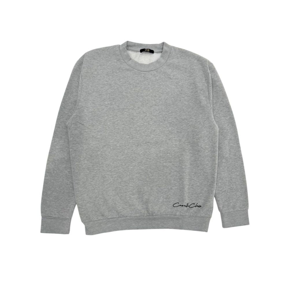 Gray Polyester Women Hoodie