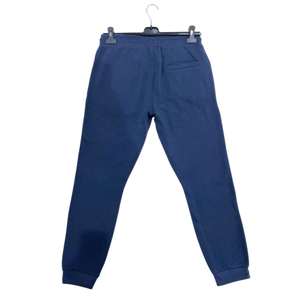 Blue Polyester Women Sport Pant