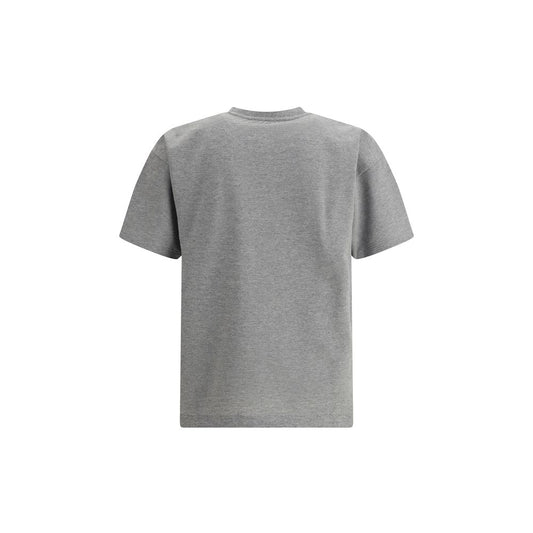 Grey Cotton Oversized T-shirt