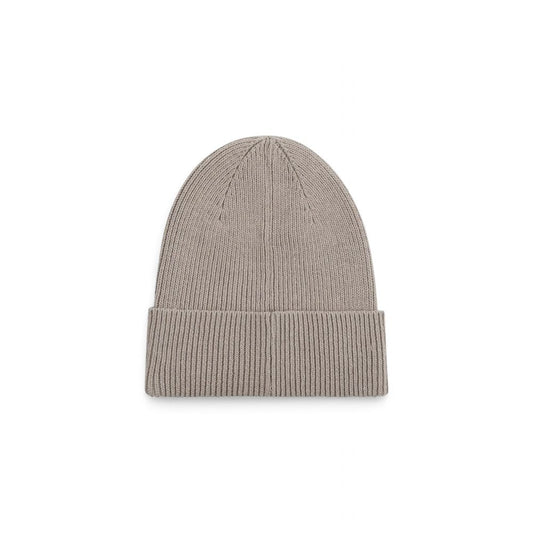 Beige Organic Cotton Cap (Baseball Hat)