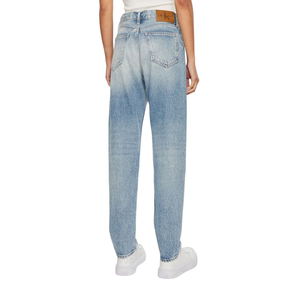 Light Blue Cotton Slim Fit Jean