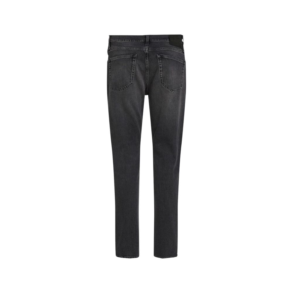Black Cotton Skinny Jean