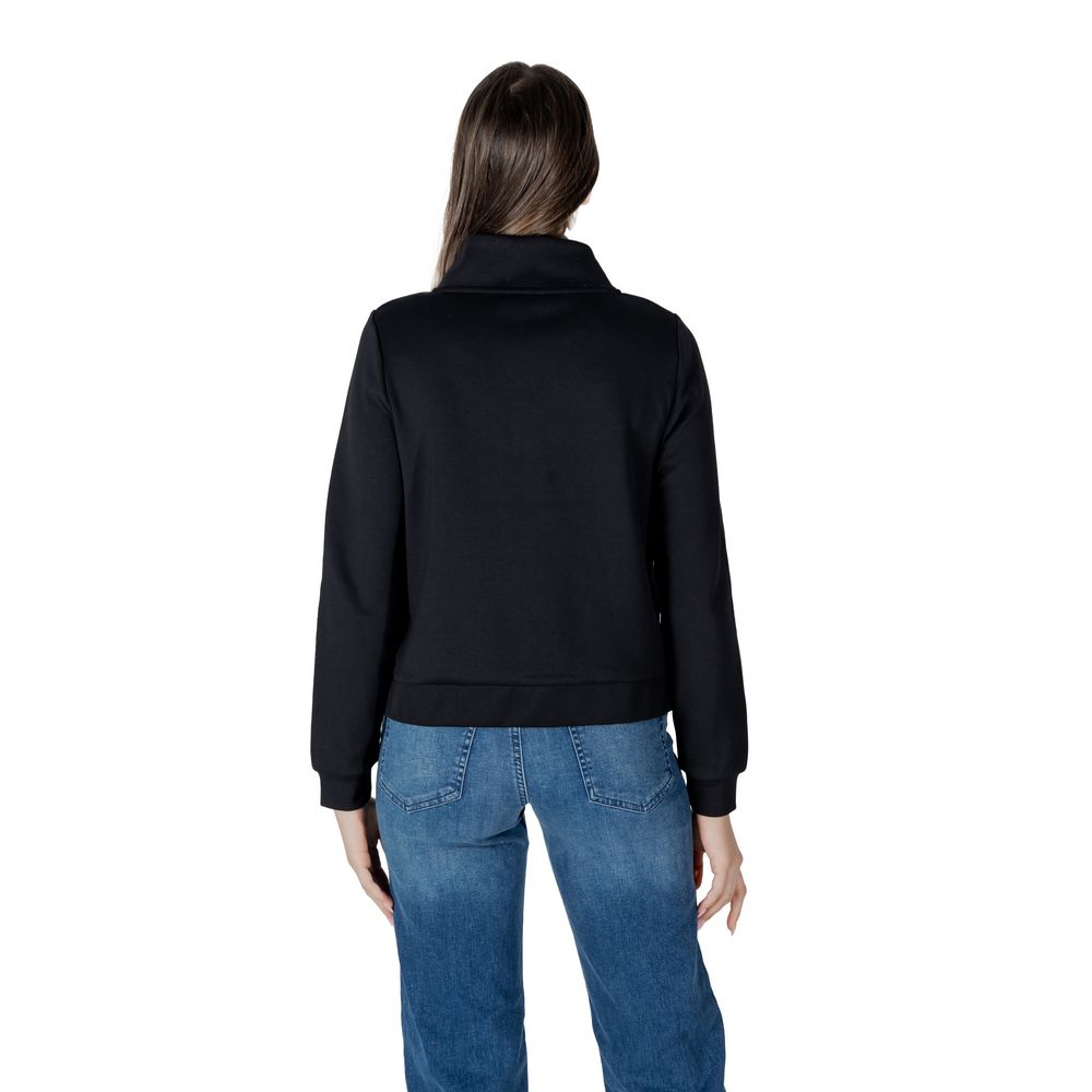 Black Cotton Sweater
