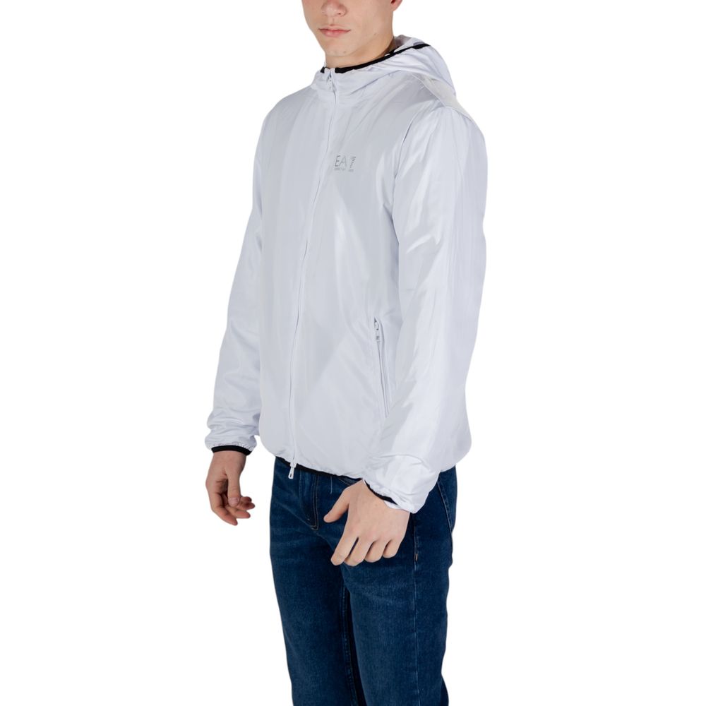 White Polyester Jacket