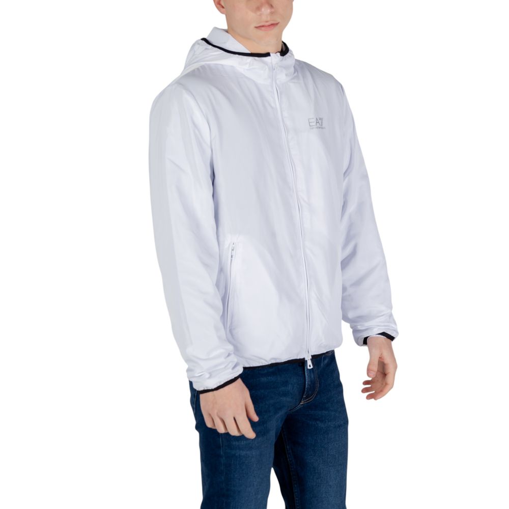 White Polyester Jacket