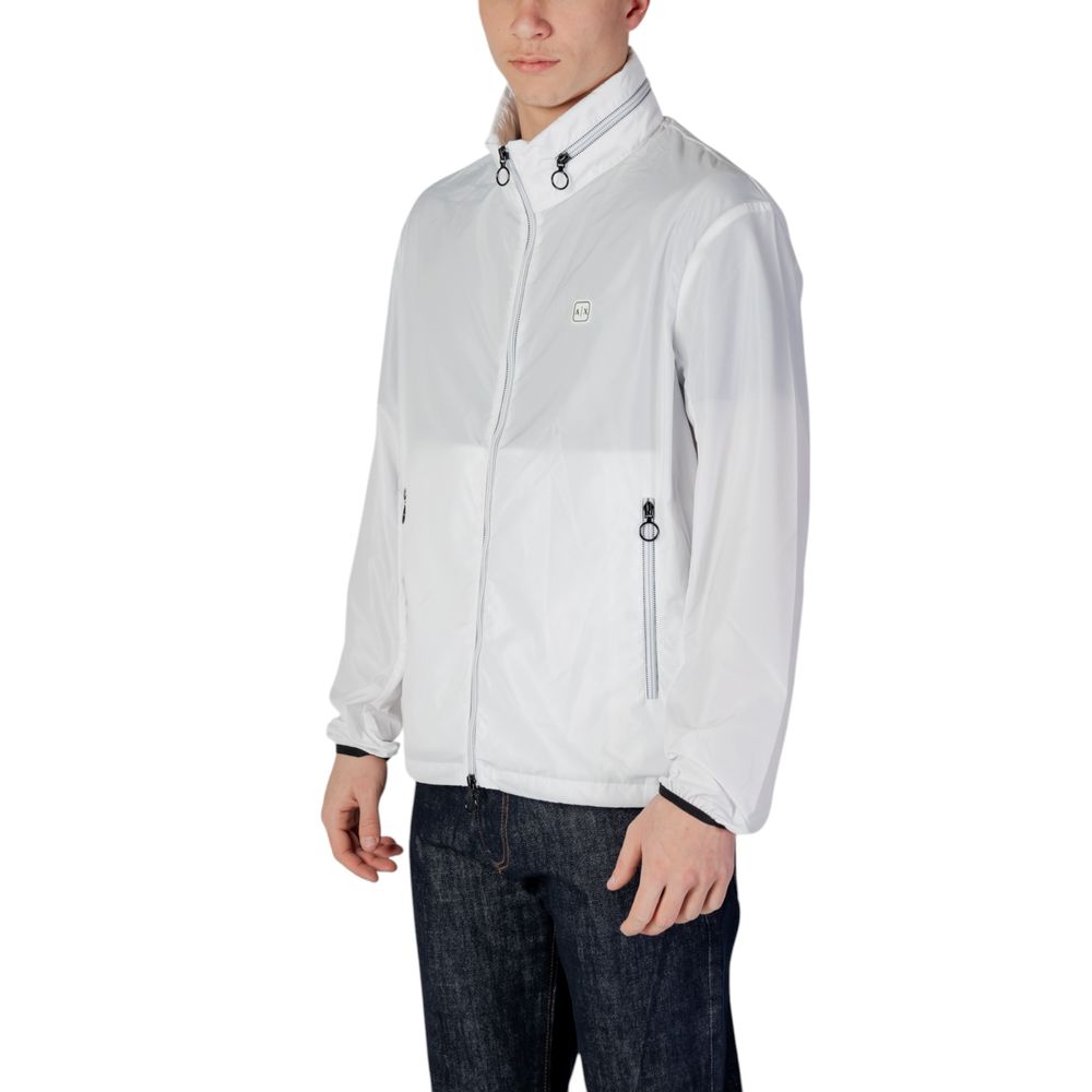White Polyester Jacket