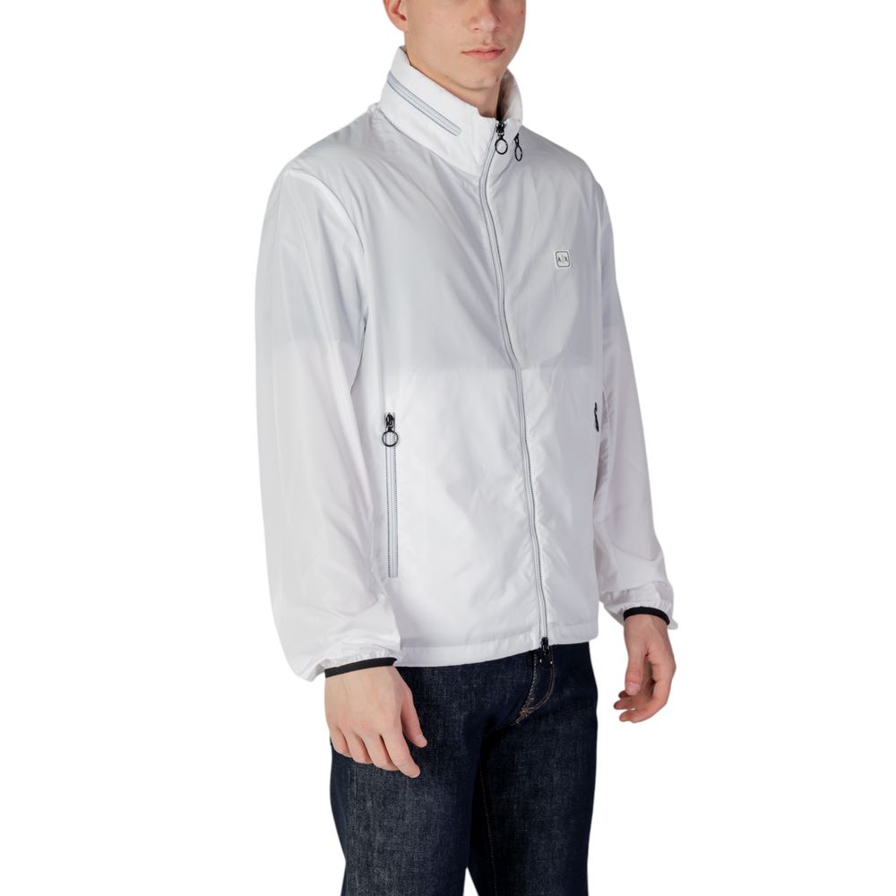 White Polyester Jacket