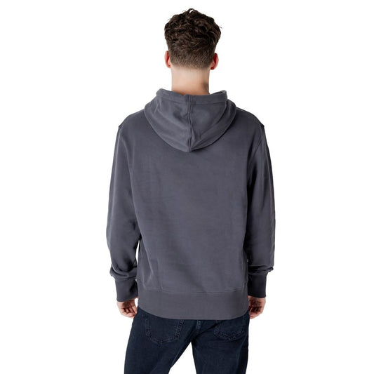 Gray Cotton Hoodie