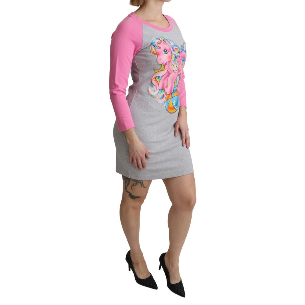 Gray Cotton Dress