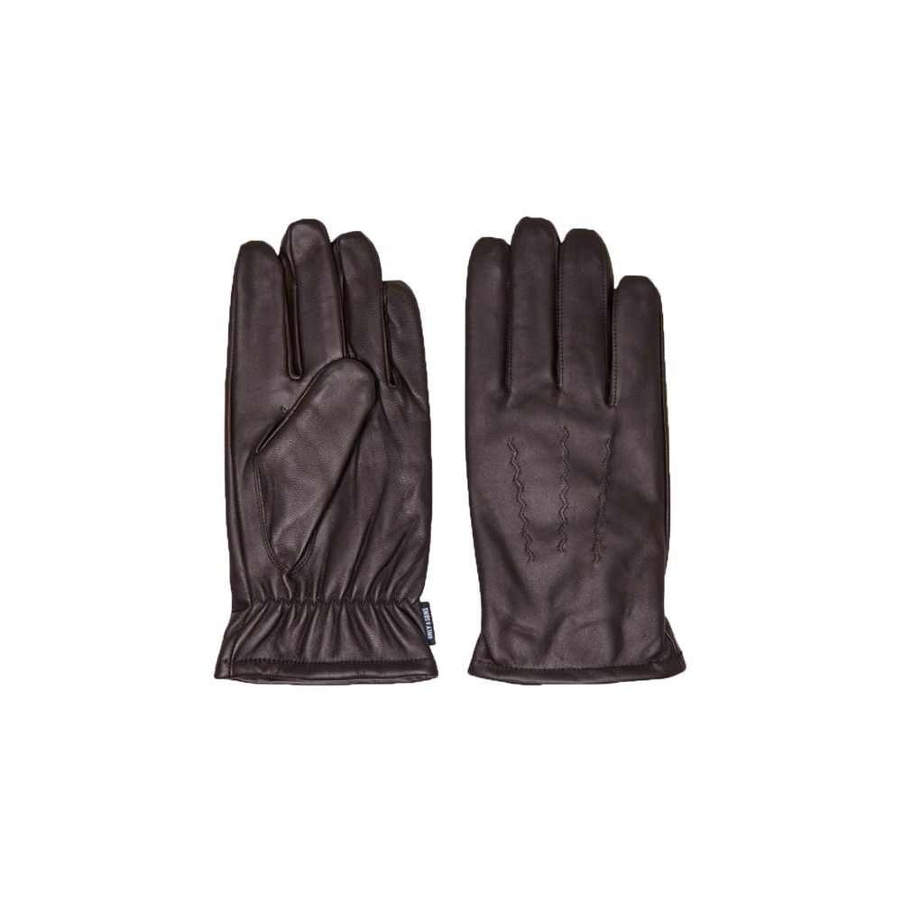 Brown Leather Gloves